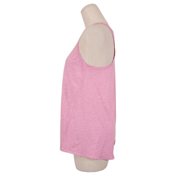 Lululemon All Tied Up Tank Heathered Vintage Pink Sz 4/Small - Picture 2 of 5